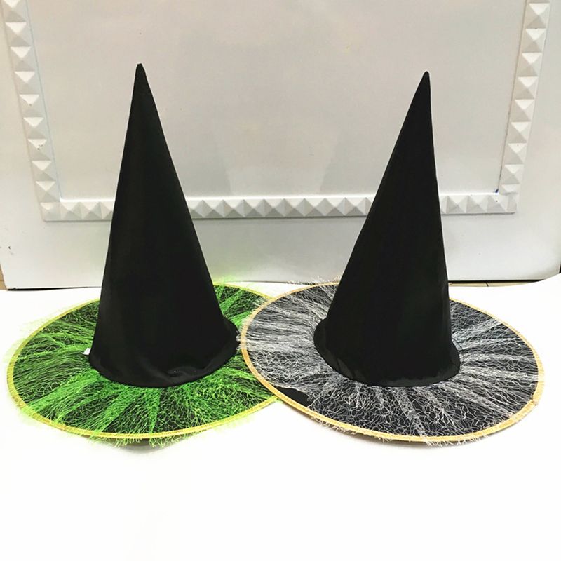 Unisex Halloween hat children adult masquerade dress up witch hat party supplies wizard hat witch hat_autovado.com