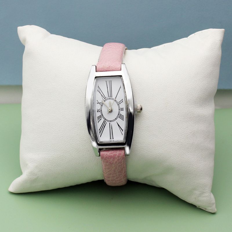 Women's square watch belt quartz watch_autovado.com