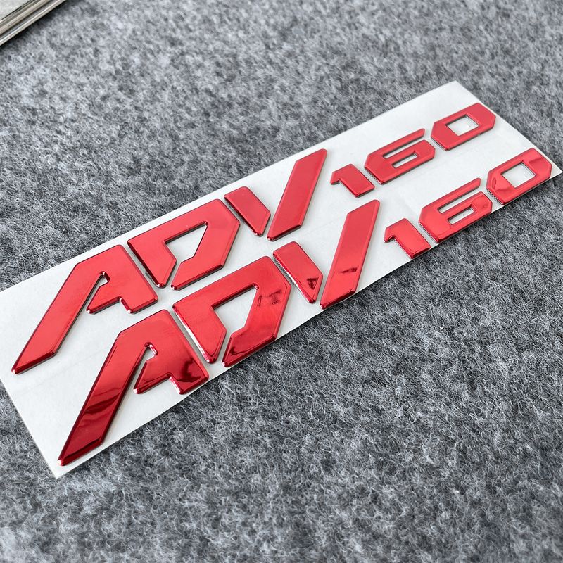 Suitable For Honda ADV 160 Motorcycle 3D Stereoscopic Soft Adhesive Waterproof Modification Body Decorative Sticker_autovado.com