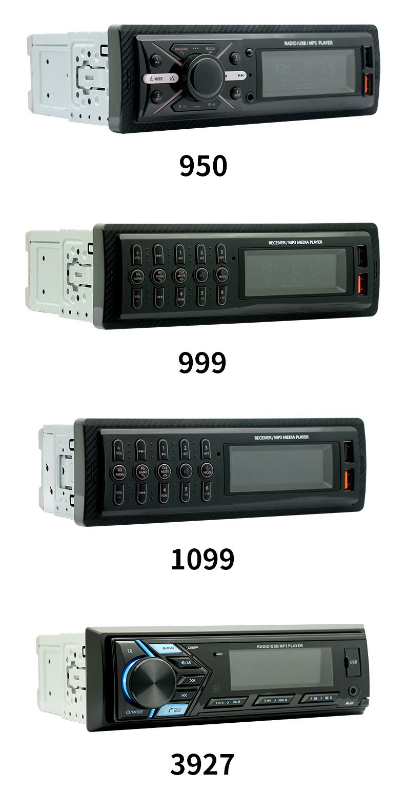 520 car player USB card radio Bluetooth hands free mp3 short player lossless music_autovado.com