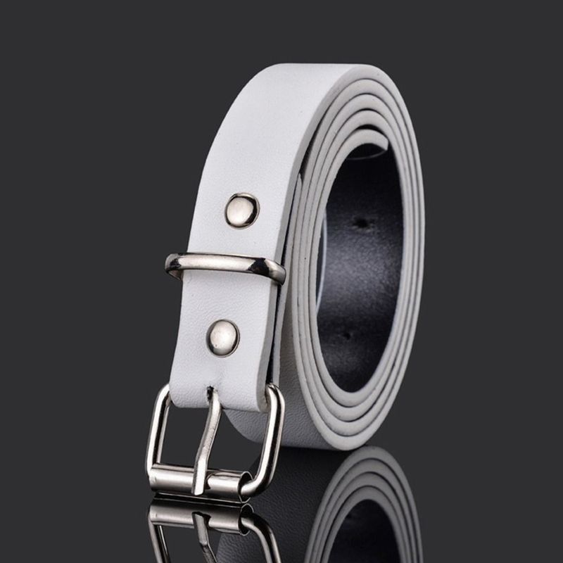 HOT Boys Girls Design Vintage Retro Pin Buckle Waistband Trouser Dress Belts Children Leather Belt Thin Waist Strap_autovado.com