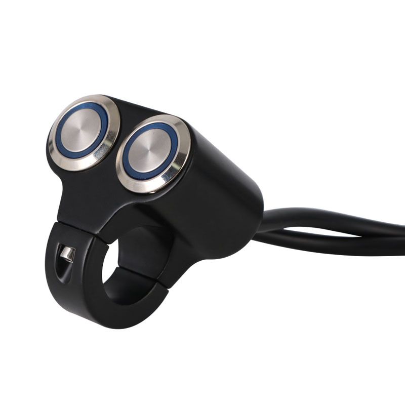Aluminum Long Style Modified Headlight - High Brightness LED, Black Finish, 16x13x8mm, Compatible With Multiple Vehicle Models_autovado.com