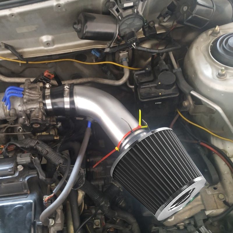 Car Modification 76mm High-flow Air Filter, Modified Mushroom Head Filter, Winter Mushroom Head Exhaust Gas Filter_autovado.com