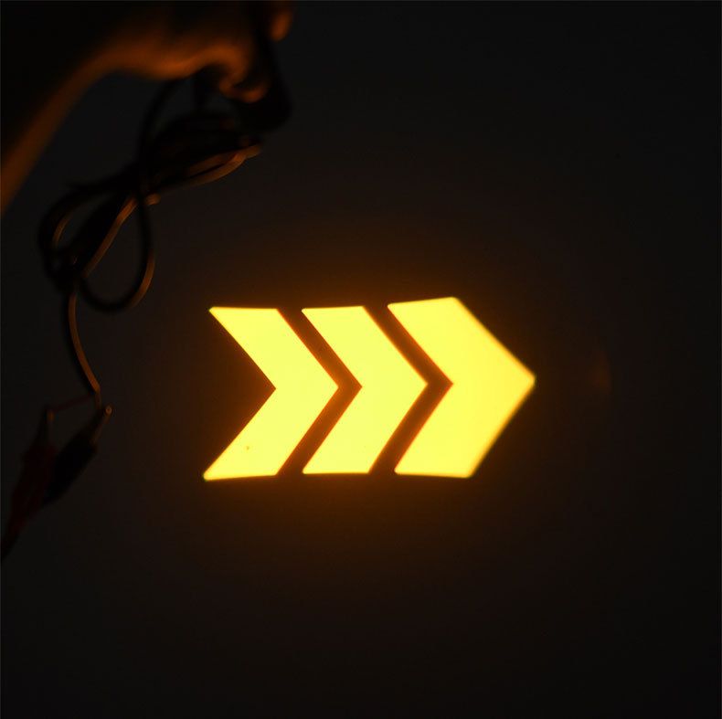 Motorcycle Projection Turn Signal LED Ambient Cornering Ground Gesture High Brightness Warning Light_autovado.com