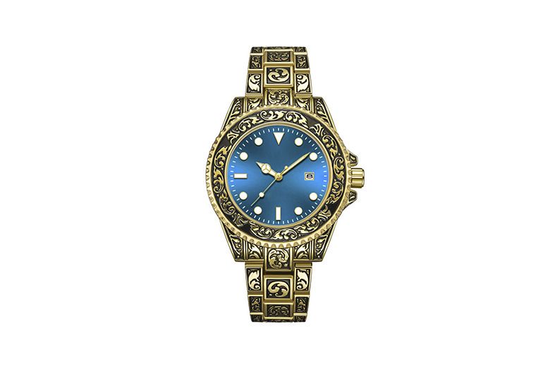 Fashion New luminous calendar men's watches men's watches retro carved art watches_autovado.com