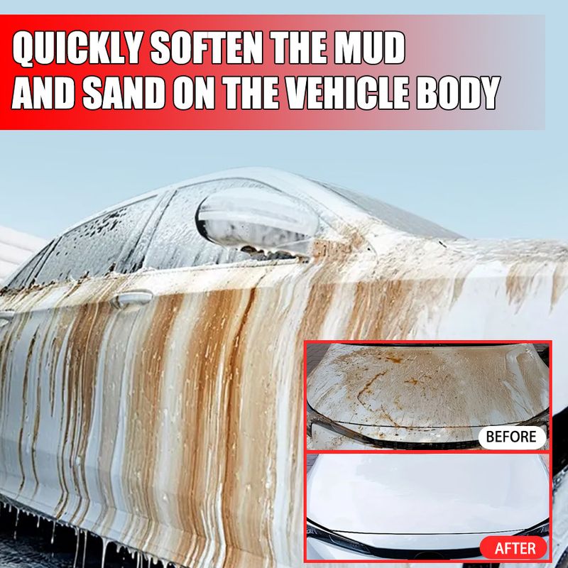 Ryekew Powerful Stain Removal Concentrated High Foam Liquid Original Car Wash Water Wax Coating Paint Surface Cleaner_autovado.com