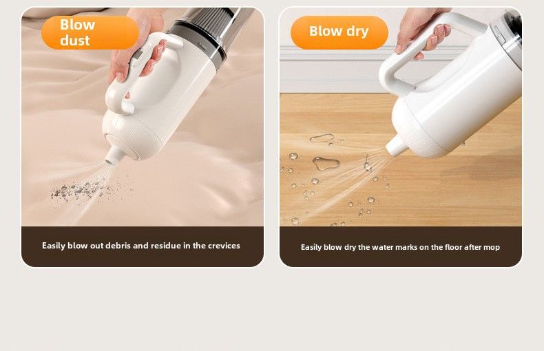 Car vacuum cleaner wireless Super household mopping device with water tank car hand-held large suction dust blower_autovado.com