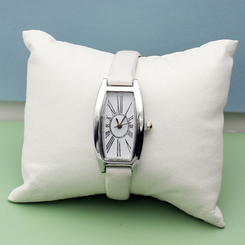 Women's square watch belt quartz watch_autovado.com