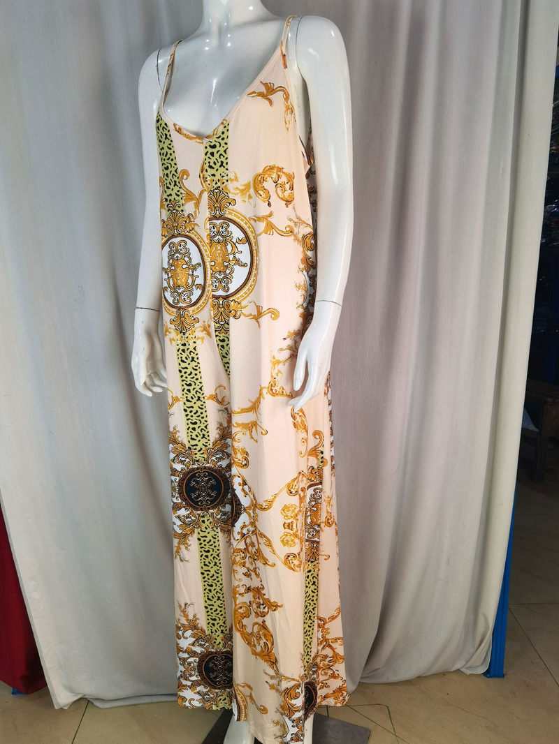 Women's Clothing new casual printed backless sexy jumpsuit_autovado.com