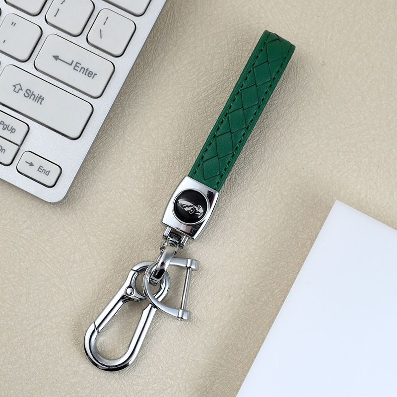 Diamond Couple Keychain Pendant Diamond Leather Car Keychain Key Accessories Bag Ornaments Horseshoe Buckle_autovado.com
