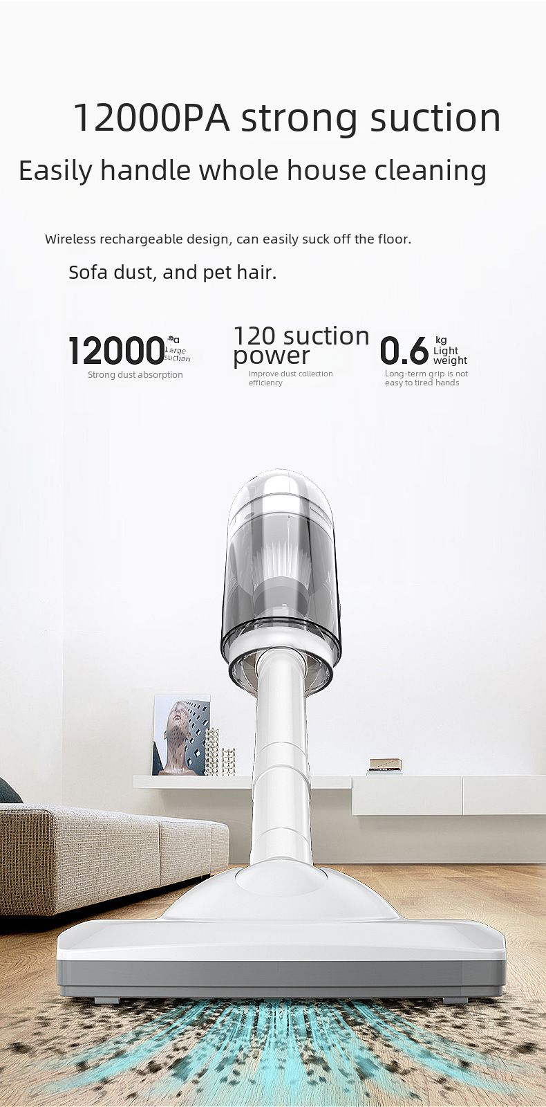New cross-border wireless handheld vacuum cleaner household small car dual-use vacuum cleaner car vacuum cleaner_autovado.com
