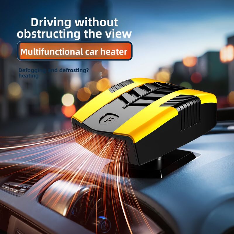 Zhongheng New 12V Electric Dual-use Heating Cooling Car Defrosting And Defogging Heater_autovado.com