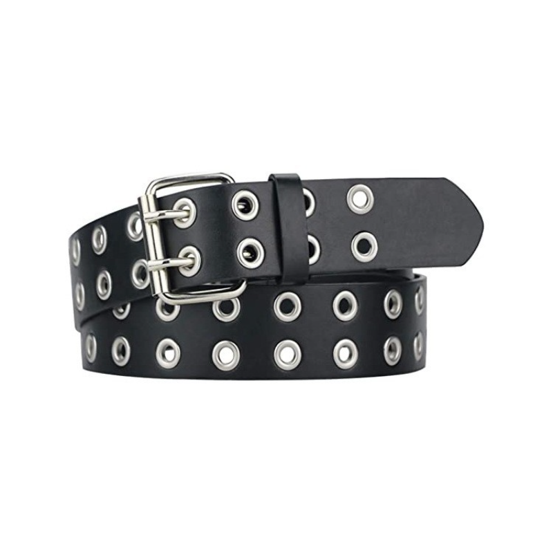HOT Fashion Alloy Women Belts Chain Genuine New Punk Style Metal Pin Buckle Leather Men Waistband for Jeans_autovado.com