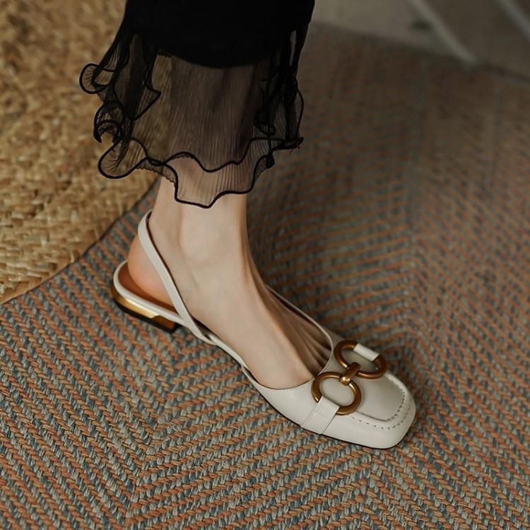 Women's new summer vintage French flats Fairy single shoes_autovado.com