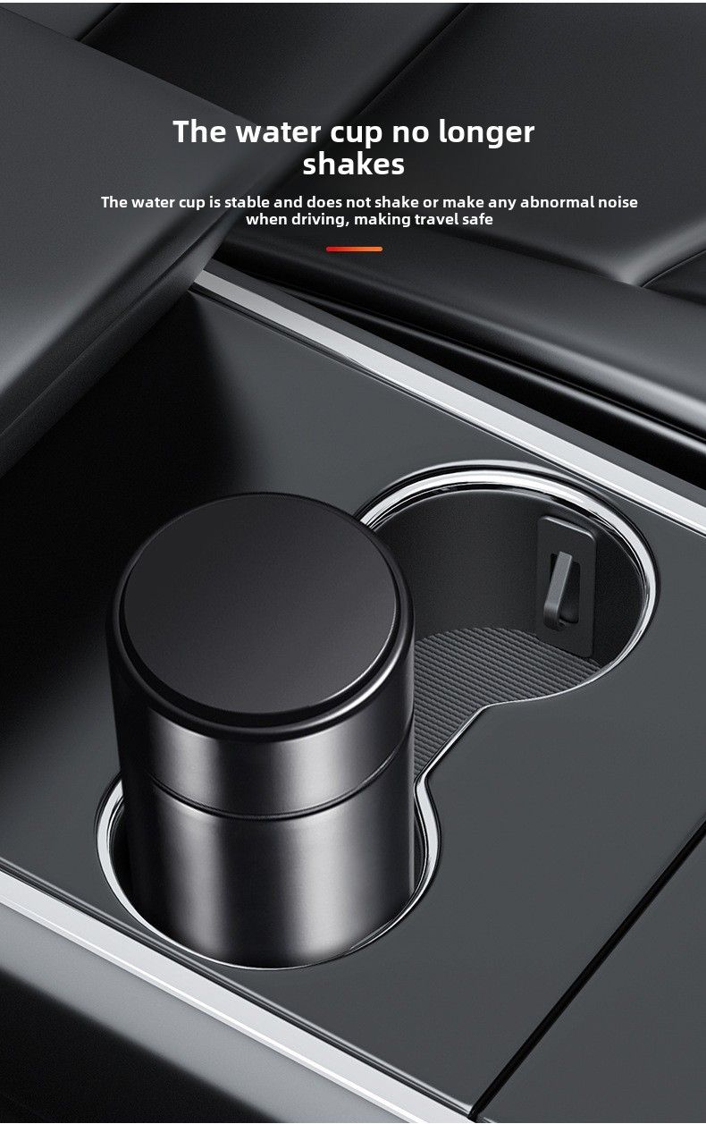 Cross-border car water cup holder pad stopper fixed modified fixing clip universal storage tank interior car cup holder_autovado.com