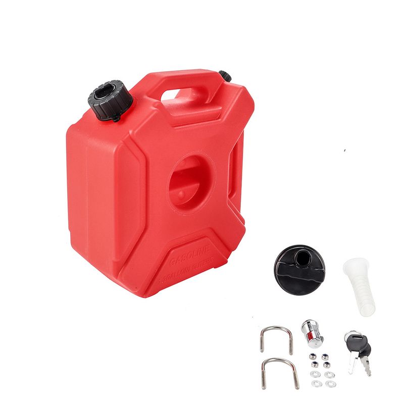 3L 5L Car Motorcycle Plastic Tank Spare Oil Refueling Can Gasoline Jug Motorbike Travel Self-Driving Auxiliary Fuel_autovado.com