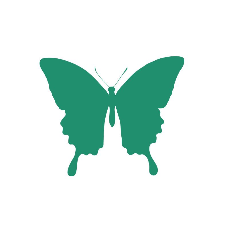butterfly butterfly car stickers personalized car stickers rearview mirror decorative stickers_autovado.com