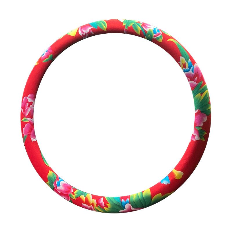 Jdm Automobile Steering Wheel China-Chic Northeast Calico Personalized Creative Modification Anti-skid Four Season_autovado.com