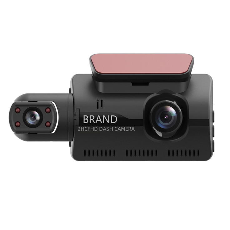 360-degree HD 1080 driving recorder with WiFi mobile phone interconnection car front car double lens rotatable_autovado.com