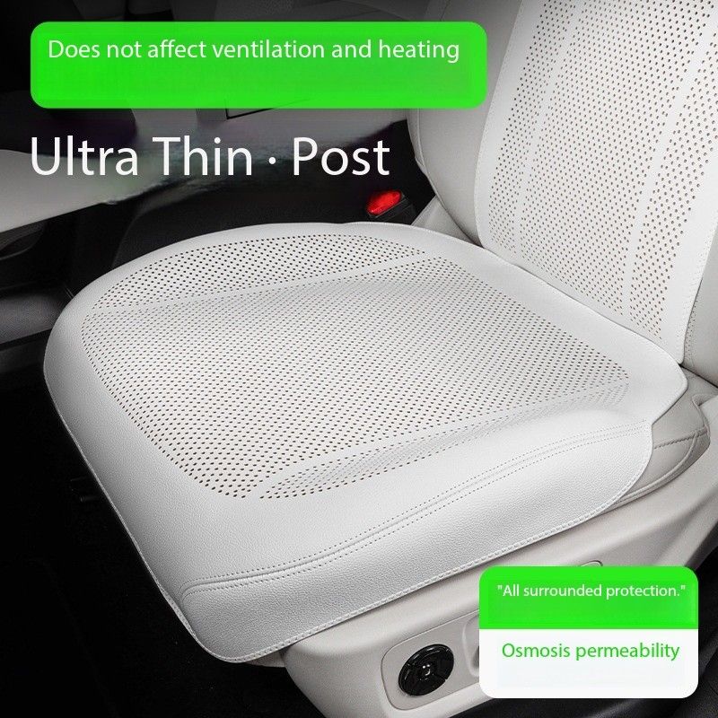 Leather Car Cover Universal Front Seat Protection Cushion For KIA RIO Sorento K3 K4 K5 K7 K9 Opirus Sportage R Ceed_autovado.com