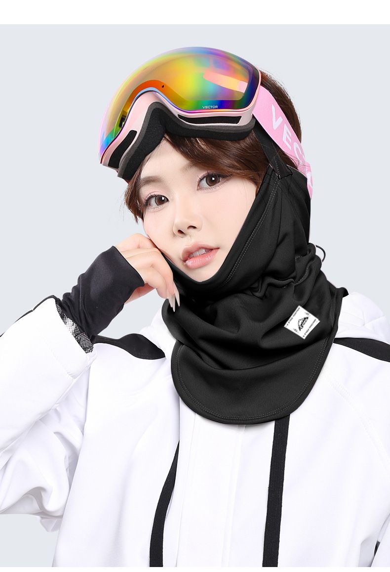 Winter Ski Mask Windproof Snowproof Warm Neck Protection Breathable Quick-dry Cycling Cold-proof Korean Style V-shaped_autovado.com