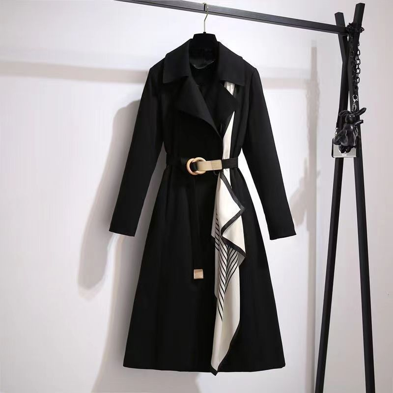 Women's spring and autumn plus size loose slim temperament women's coat casual student coat_autovado.com