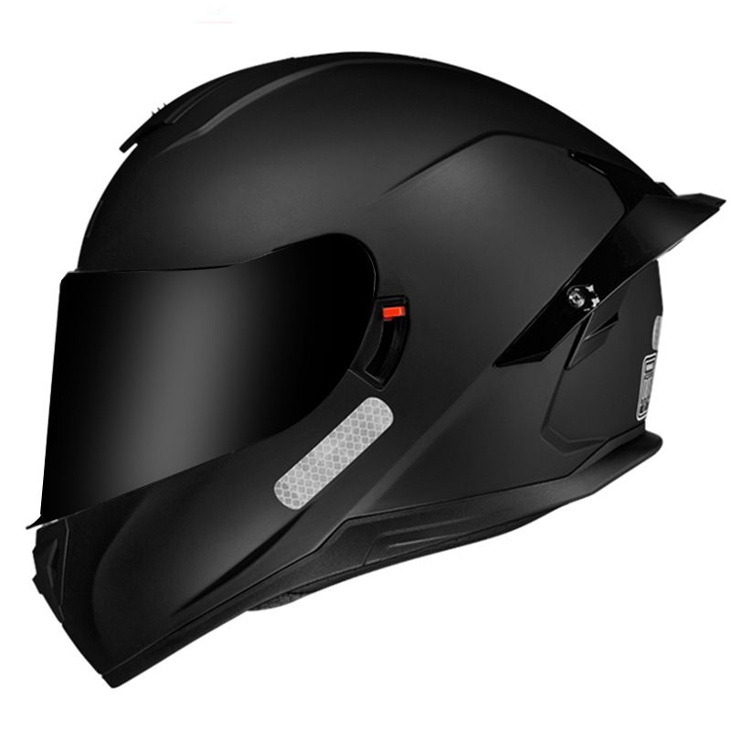 DOT Certified Motorcycle Helmet With Dual Visor & Bluetooth – Full Face ABS Helmet For Men & Women – UV Protection & Aerodynamic Design_autovado.com