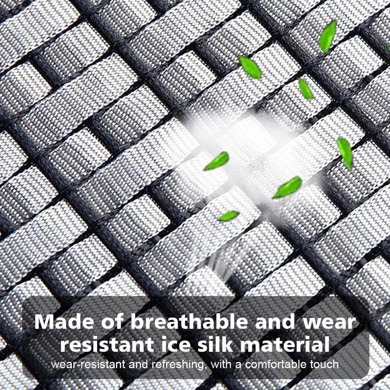 Summer Ice Silk Seat Cover Car Seasonal Universal Cool Cushion_autovado.com