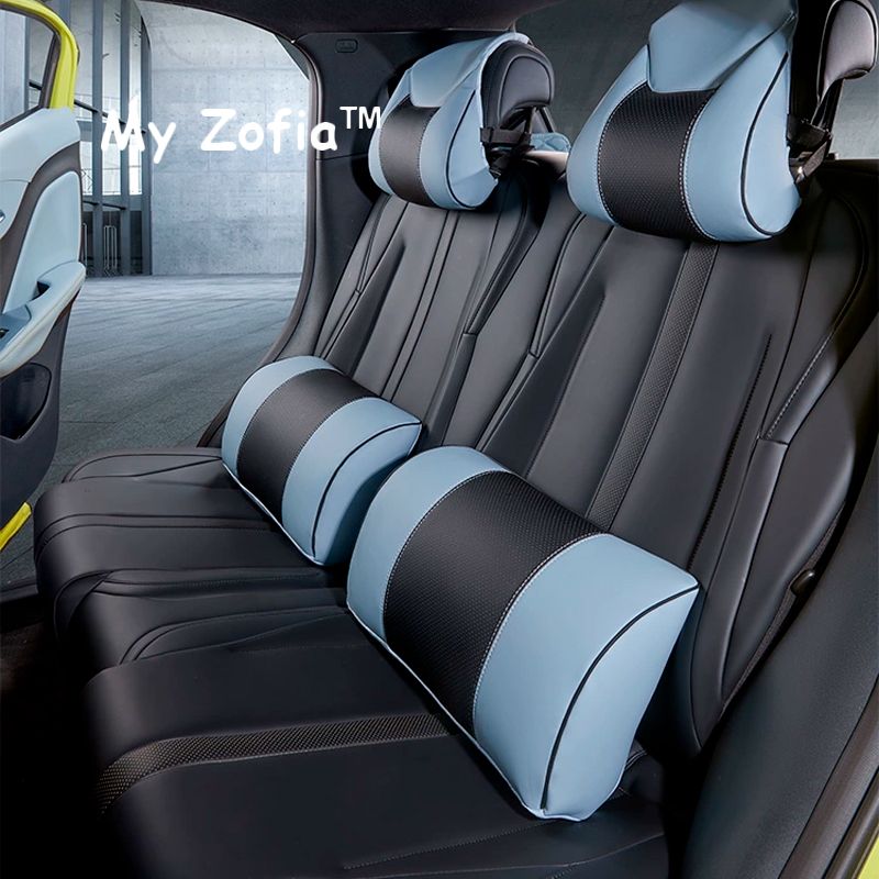 For BYD Dolphin Mini Seagull 2024 2025 2026 Car Leather Headret Pillow Cuhion Breathable Seat Head Neck Pad_autovado.com