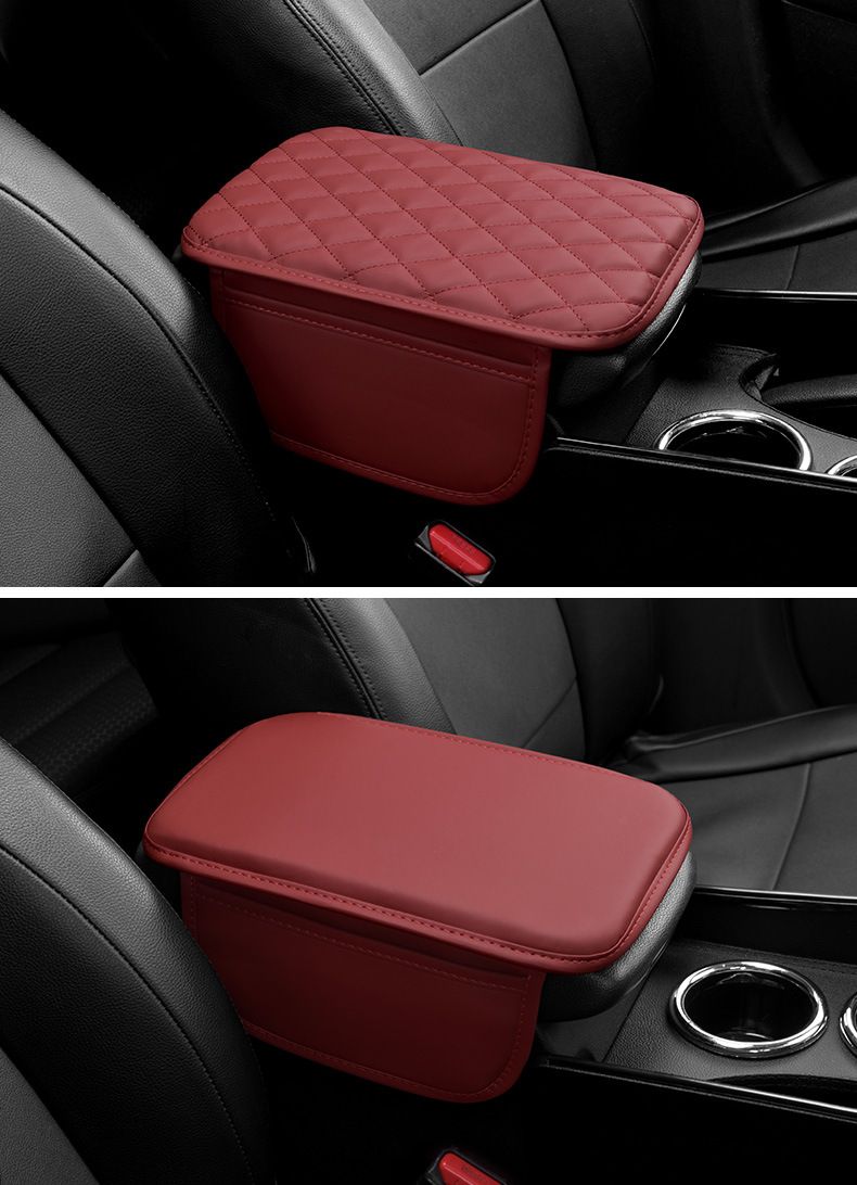 Car Armrest Box Increasing Mounted Height Increasing, Lengthening, Widening Pad, Central Pillowcase, Car Interior, All_autovado.com