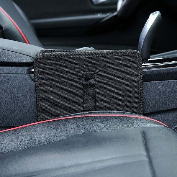 Folding car trash can hanging car sundries storage box car seat back storage bag storage bag outdoor_autovado.com