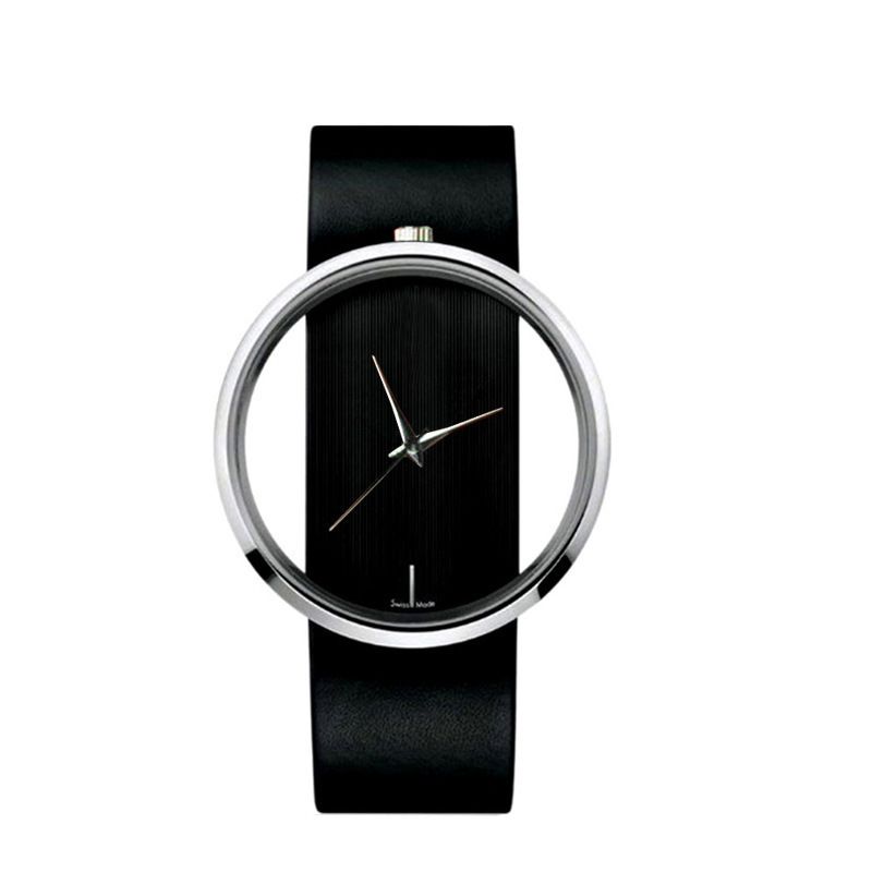 Simple Transparent Women's Watch Creative Hollow Couple Watch Belt Women's Watch Fashionable Unisex Watch_autovado.com
