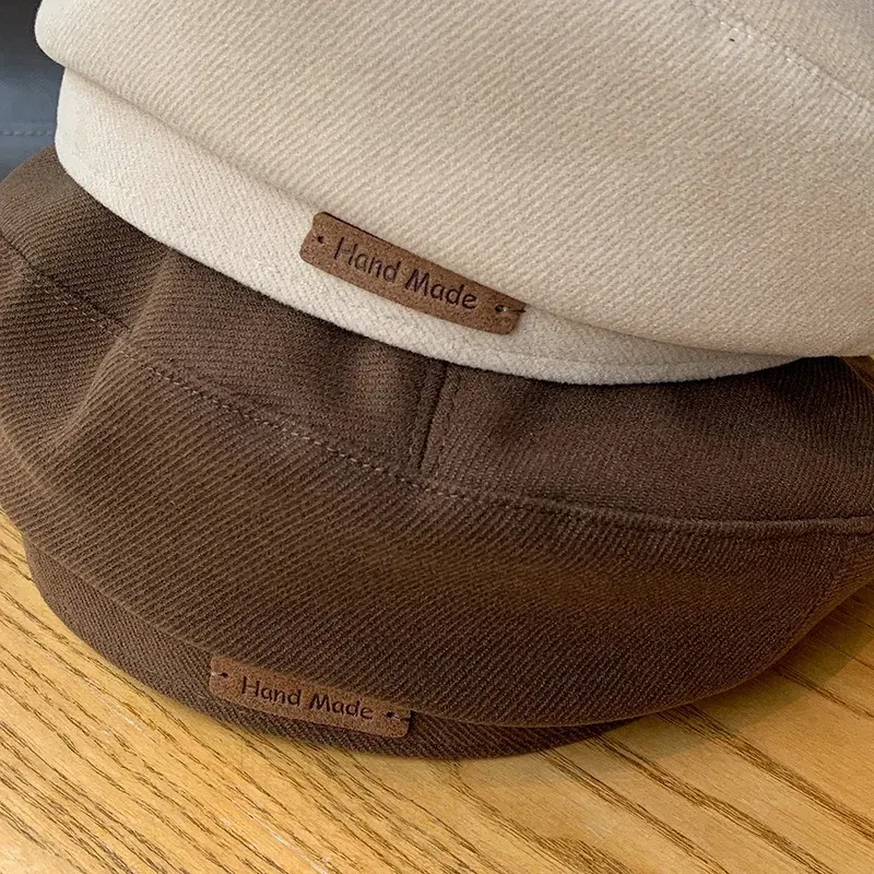 Hot Sale Classic Vintage Berets for Women Fashion Wool Felt Warmer Hat Cap Black Brown French Hats Autumn and Winter Outdoor Caps_autovado.com
