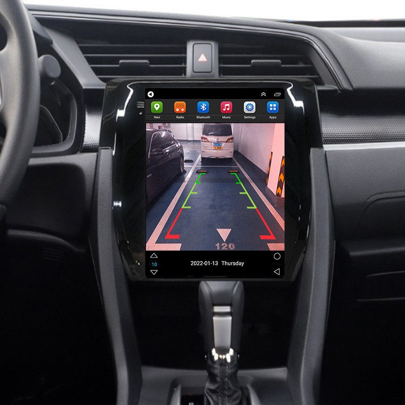 Suitable for Honda New Civic vertical screen car navigation system Android smart WIFI Internet car display integrated_autovado.com