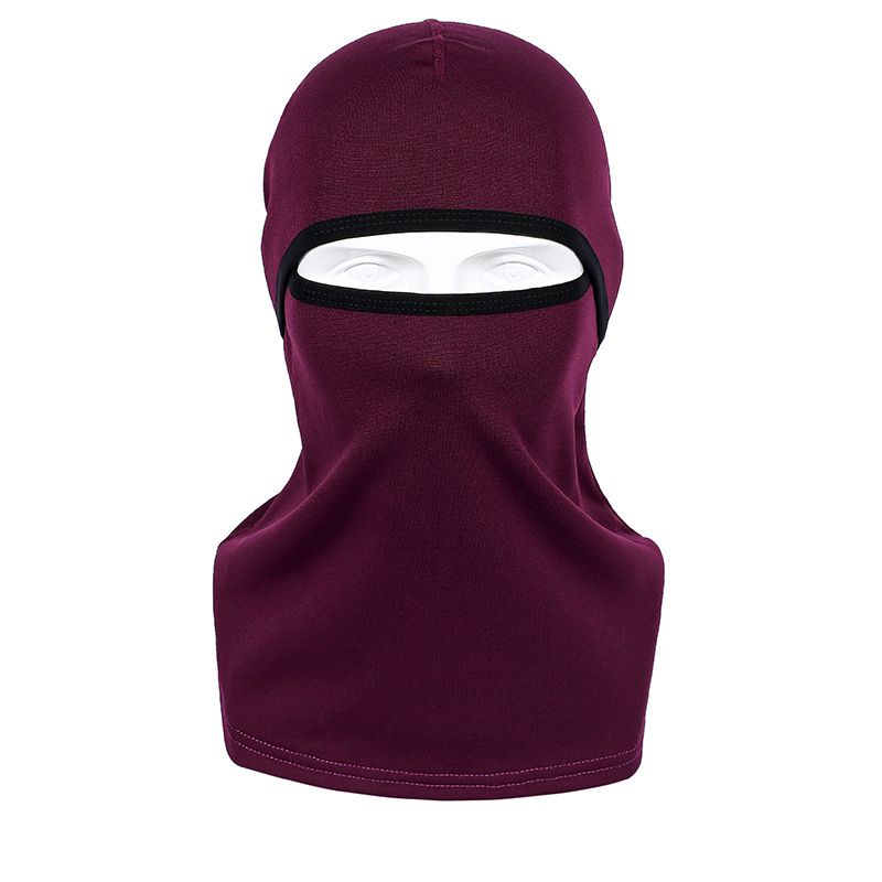 LazyZoom Autumn Winter Neck Cold Protection Warm Headgear Multifunctional Motorcycle Hood Fleece Thickened Windproof Riding Mask_autovado.com