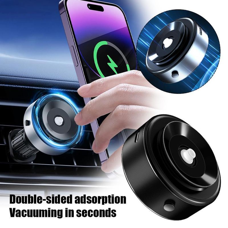 vacuum Adsorption Super Stable Suction Cup Car Rotation Adjustment Navigation Support Live Broadcast Bracket_autovado.com
