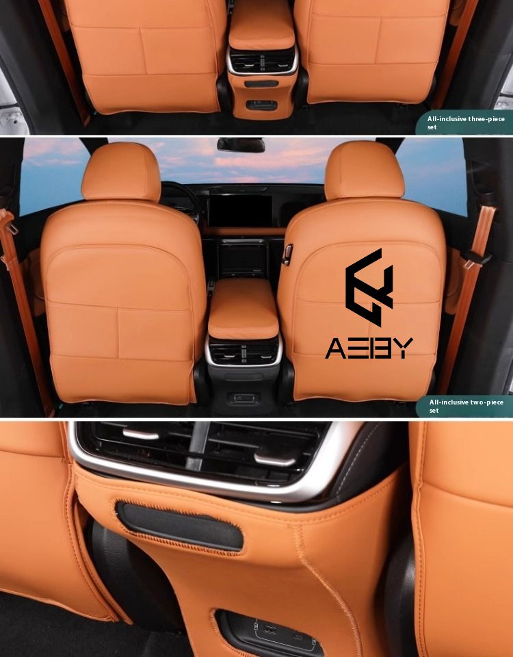 AEBY Car Anti-Kick Mats In The Rear Seats For XPENG G9 2022-2025 Dirt-Resistant And Wear-Resistant Modified Interior_autovado.com