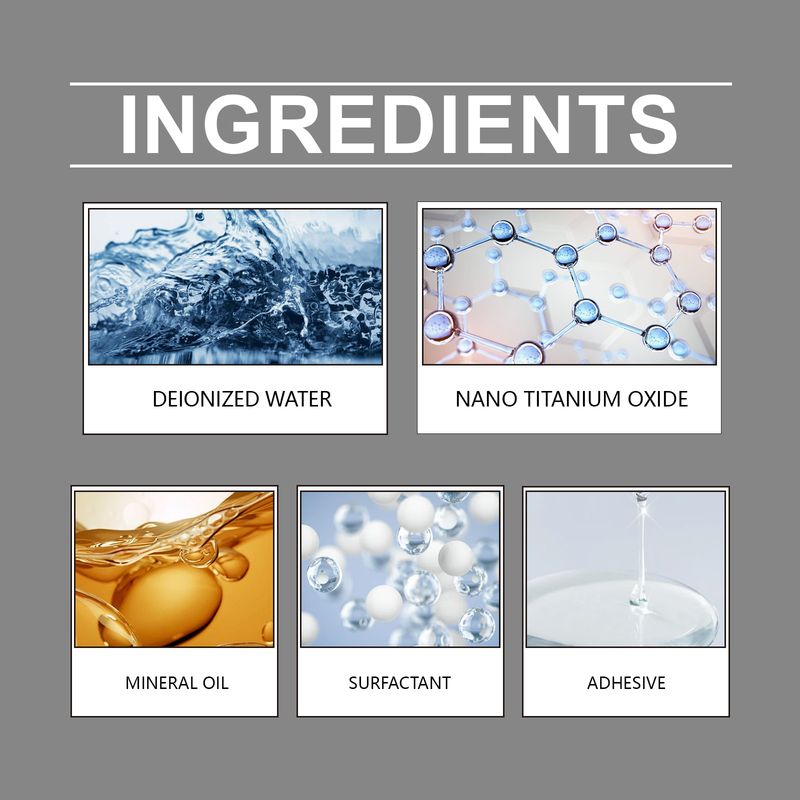 HOMONTH Windshield Crack Repair Kit, Clear Vision Automotive Front Windshield Nano Repair Solution Set_autovado.com