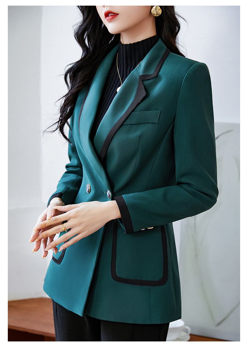 Women's Clothing slim-fit elegant commuter casual all-match small top suit_autovado.com
