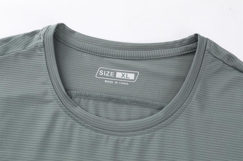 Men's Clothing Sports T-Shirt Quick-Drying Short-Sleeved Running Fitness Training Clothes Elastic Breathable Ice-Feel Cycling Clothes_autovado.com