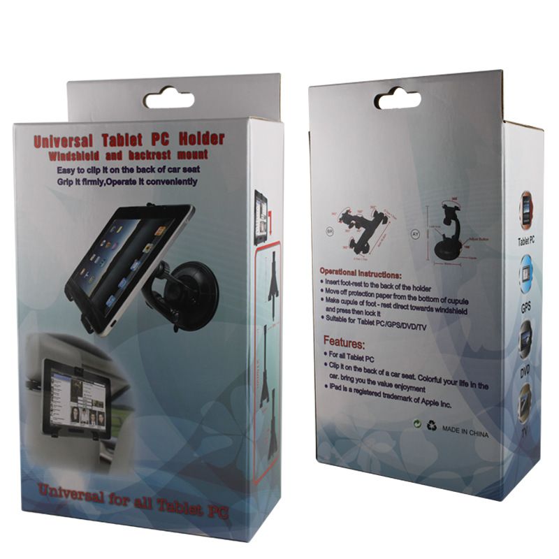 Universal tablet holder car windshield tablet holder 360 rotating tablet holder XK_autovado.com