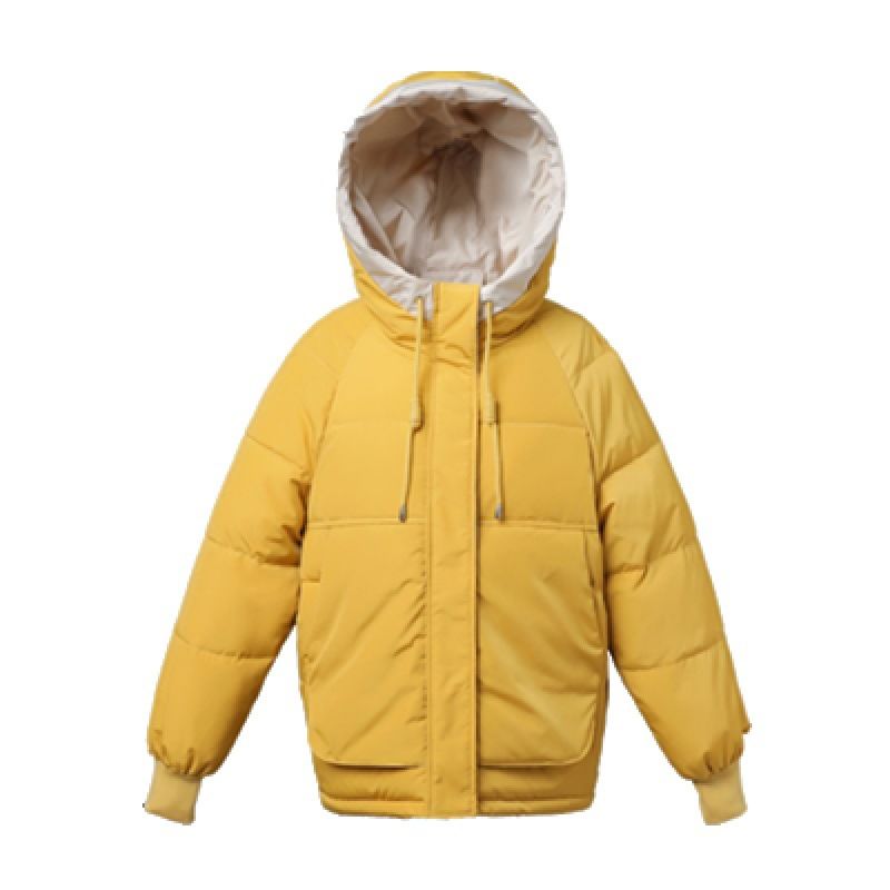 Down jacket for women winter new Korean style student short cotton padded jacket loose thickened cotton coat_autovado.com