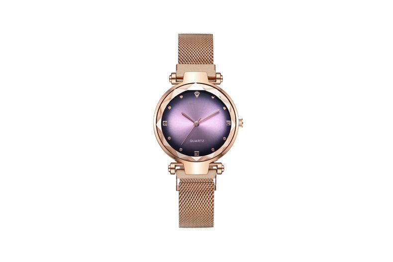 Women's Watch Women's Watch Fashion Diamond Loafing Ferromagnetic Band Quartz Watch Attrite Wrist Watch_autovado.com