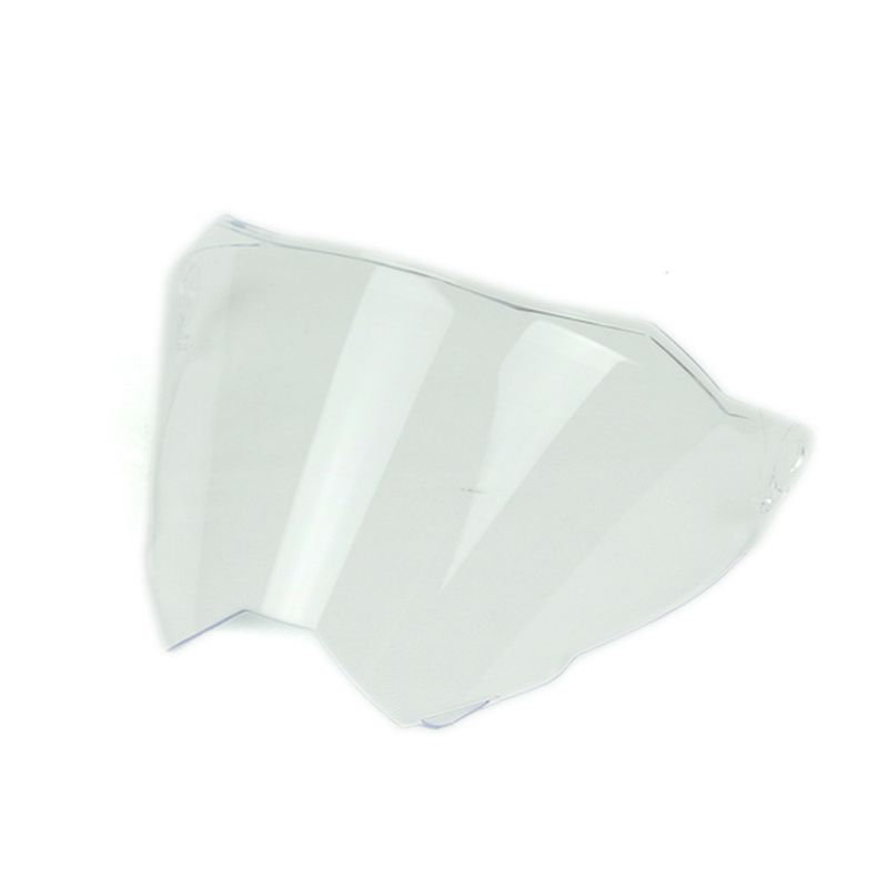 WLT 128 Motorcycle Helmet Visor - Anti-Fog, High Clarity, UV Protection, Scratch Resistant (Smoke, Silver, Tinted, Clear Options)_autovado.com