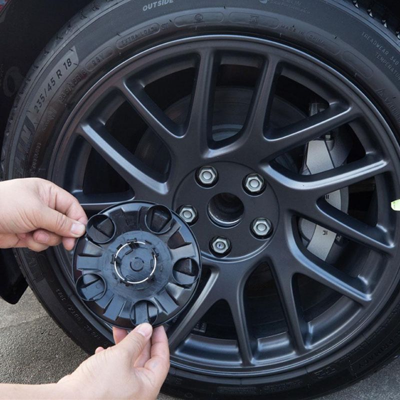 Suitable For The Upgraded Model 3 Tesla Wheel Hub Protective Center Cover 18 Inch Screw Cap Modification Accessory_autovado.com