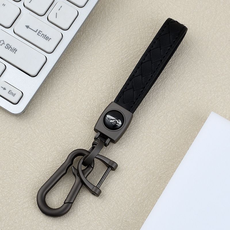Diamond Couple Keychain Pendant Diamond Leather Car Keychain Key Accessories Bag Ornaments Horseshoe Buckle_autovado.com