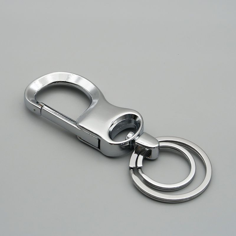 Multifunctional Creative Bottle Opener Knife Keychain Men's Business Waist Hanging Zinc Alloy Laser Engraved Key Ring_autovado.com