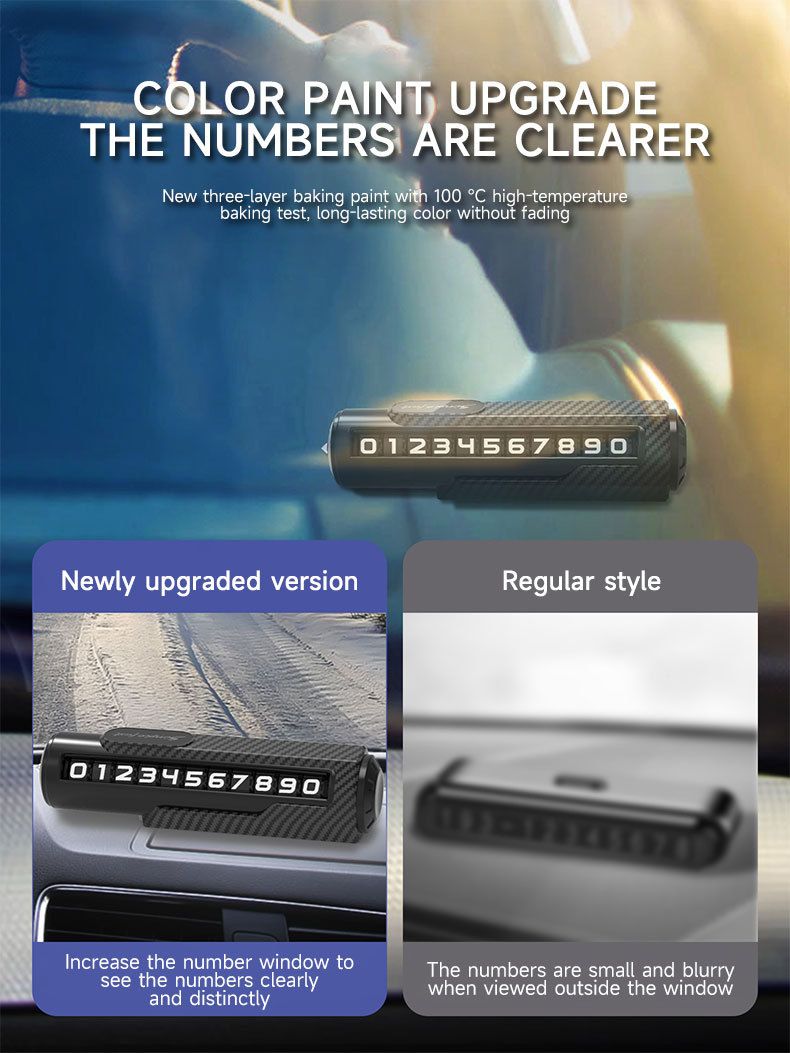 Phone Number Metal Hammer Car Multi-Function Safety Window Breaker Temporary License Plate Remover_autovado.com