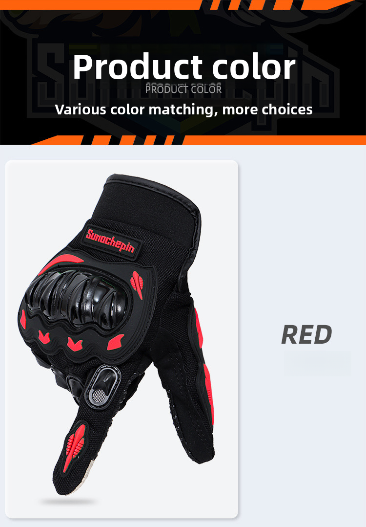 Motorcycle Riding Gloves For Men, Outdoor All-Season Motorbike Racing Gear, Off-Road Anti-Fall Winter Cold-Proof Summer_autovado.com