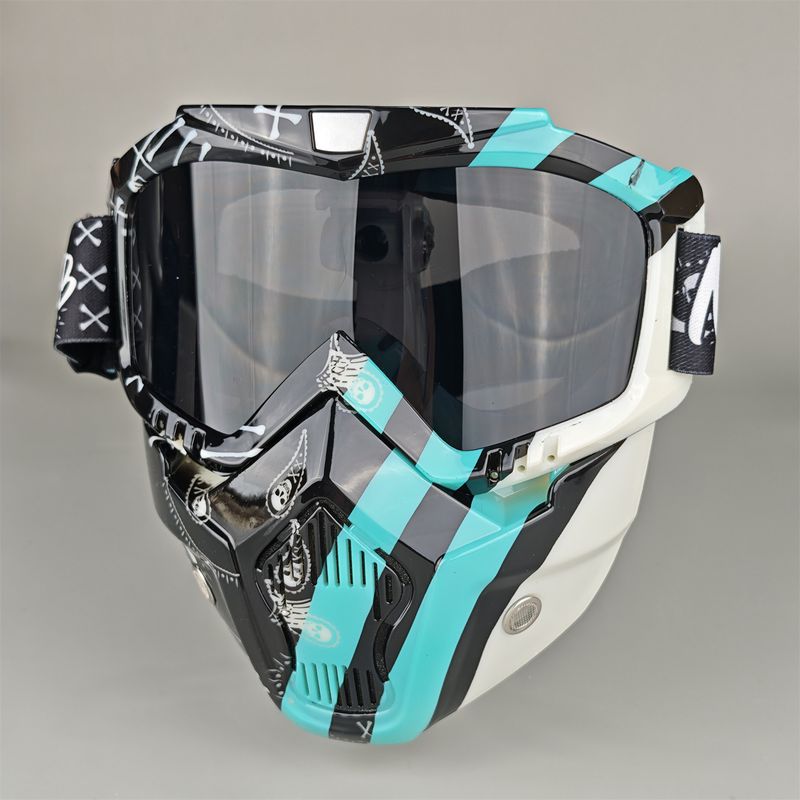 NAFEIB Multi-Purpose Sports Goggles With Interchangeable Lenses - Windproof UV Protection Anti-Glare Mask For Cycling Skiing Outdoor Activities_autovado.com